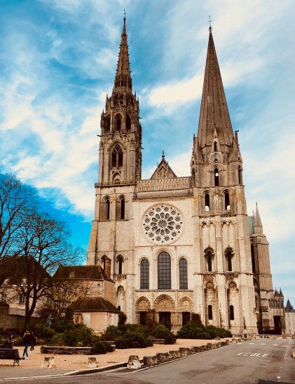 I took a day in February to just explore the grounds and take in the energy of Chartres, one of the most spiritual places in France and considered to be an energy vortex.