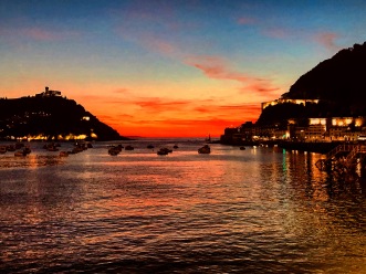 Thinking about beauty and pain in San Sebastian, Spain