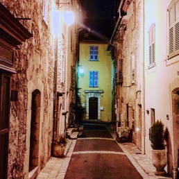 Wandering the streets of a small village in the South of France