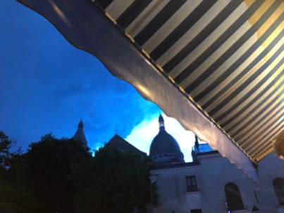 Storms brewing over Montmartre